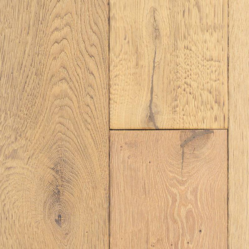 Parquet contrecollé Chêne Campagne - 15 x 190 mm - brossé - vieilli - huilé incolore
