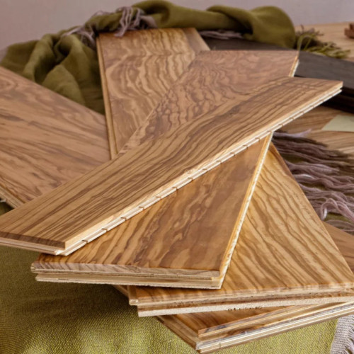 Parquet massif Olivier Prestige - 15 x 120 mm - brut
