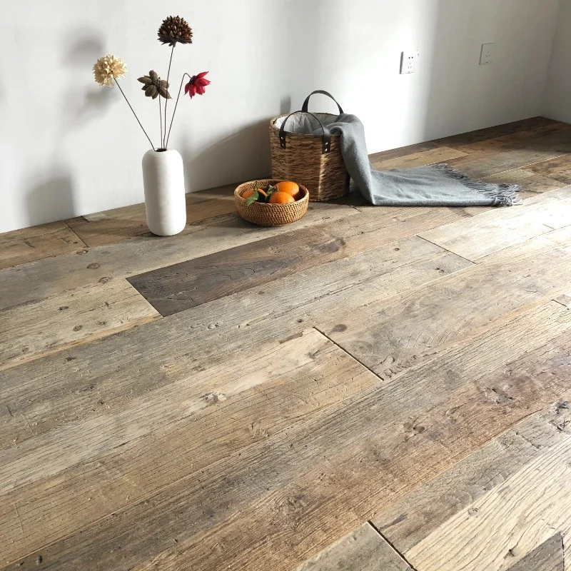 Parquet contrecollé Orme Nature — lame grand format — finition naturelle chaleureuse