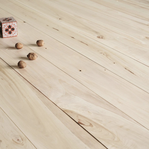 Parquet massif Peuplier Rustique Français - 23 x 180 mm - brut