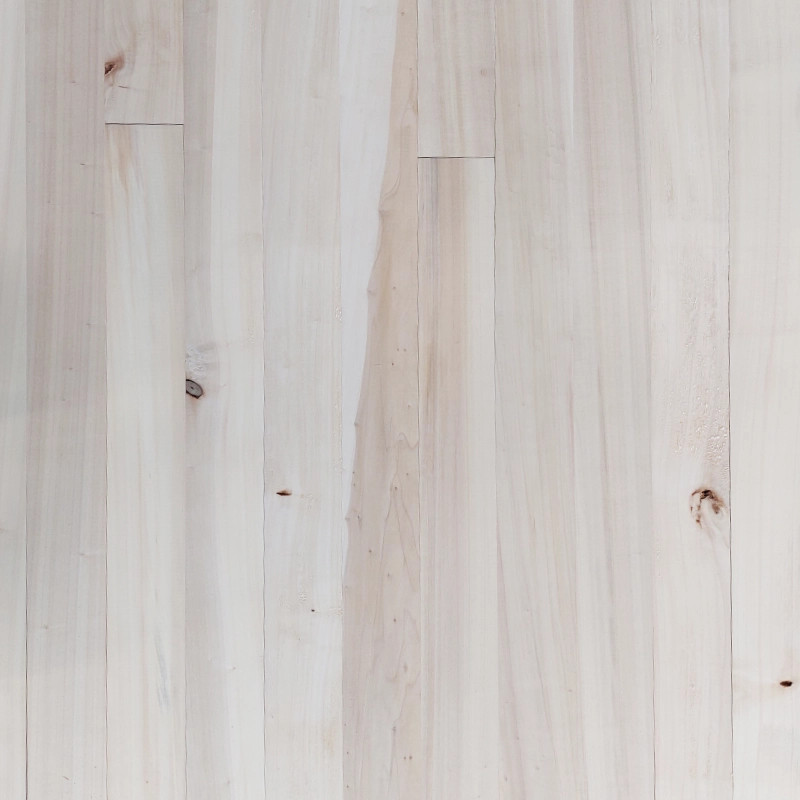 Parquet massif Peuplier 23 x 100 mm brut - dès 29 €/m² HT - Conseil gratuit | Floorz™