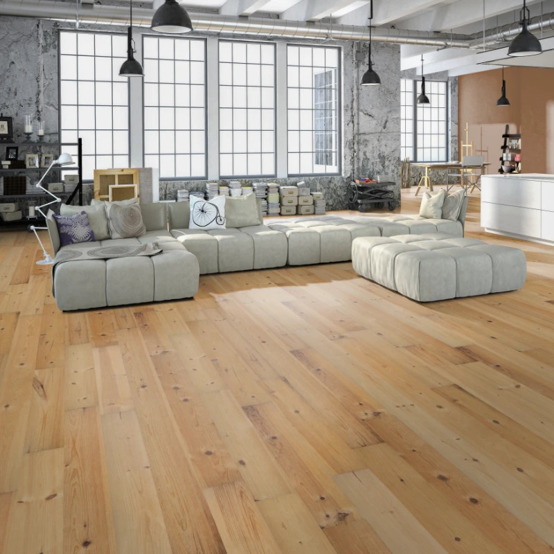 Parquet massif Pitchpin 19 x 178 mm brut - Prix sur devis - Conseil gratuit | Floorz™