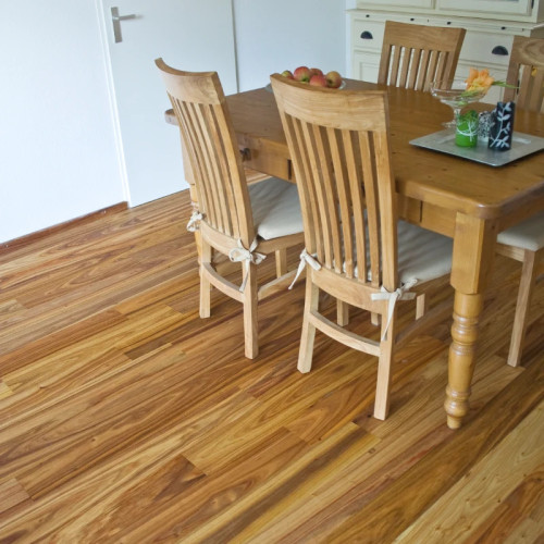Parquet contrecollé Tarara Amarilla - 15 x 135 mm - huilé