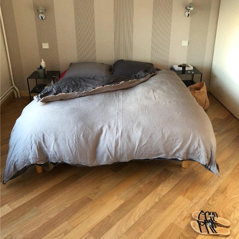 Parquet Tauari contrecollé 15 x 180 mm verni - Prix sur devis - Conseil gratuit - en stock maintenant | Floorz™
