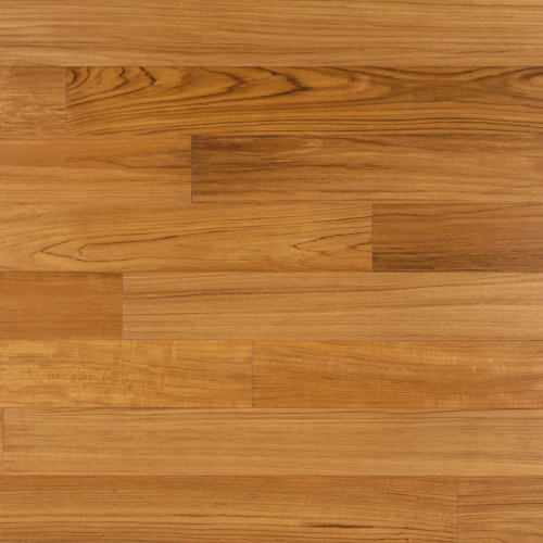 Parquet contrecollé Teck - 12 x 130 mm - brut