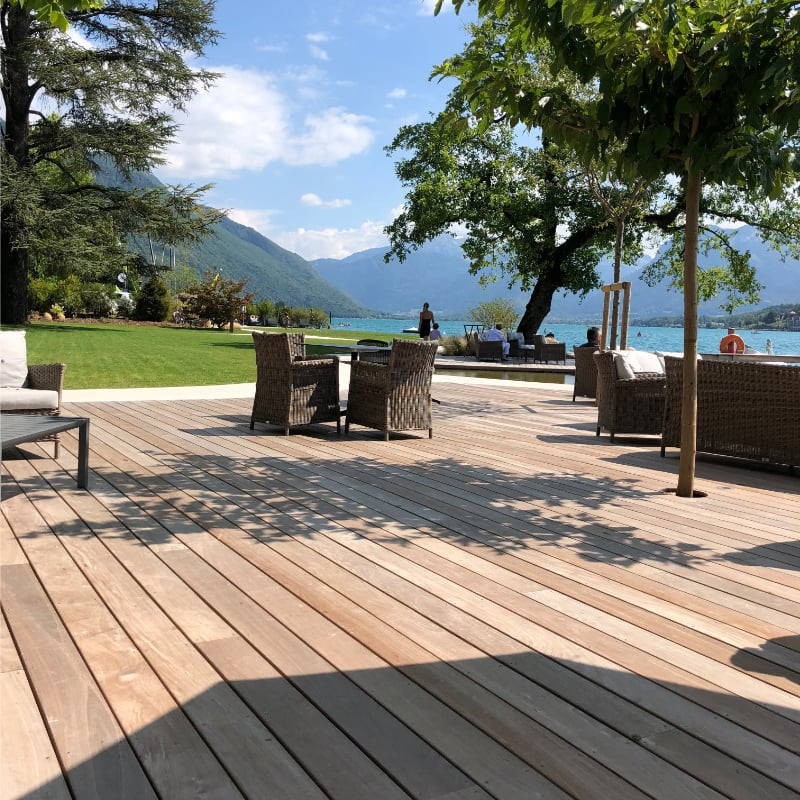 Cumaru 21 x 190 mm XXL terrasse - dès 110 €/m² HT - nouvel arrivage | Floorz™