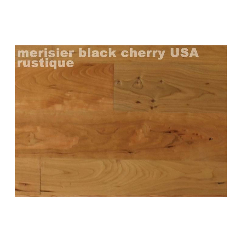 Parquet Parquet massif Merisier - 14 x 90 - brut