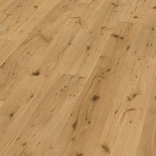 Parquet contrecollé Chêne Campagne - 14 x 190 mm - huilé naturel - brossé - vieilli