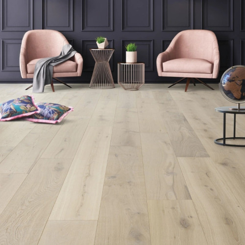 Parquet contrecollé Chêne Campagne - 12 x 145 mm - brut - Dole