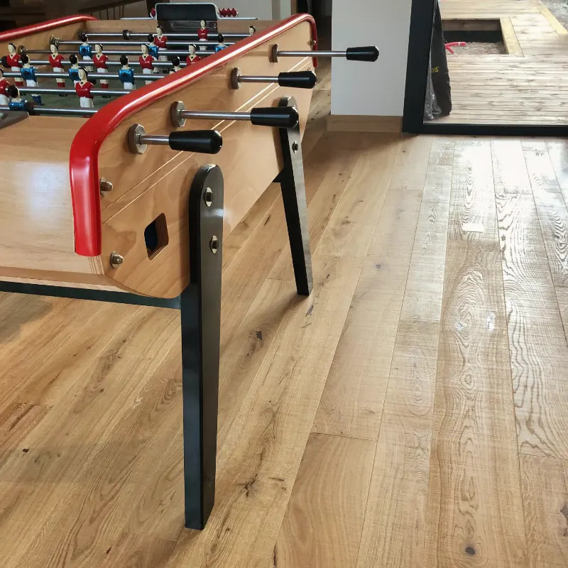 Chêne Rustique flottant 15x140mm verni incolore - dès 80 €/m² HT - nouvel arrivage | Floorz™