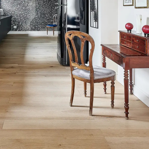 Parquet massif Chêne Rustique - 23 x 100 mm - brut - Pau