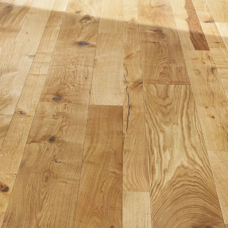 Chêne contrecollé 15 x 90-145-220mm huilé structuré pose française - dès 123 €/m² HT | Floorz™