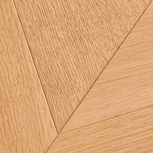 Parquet contrecollé Chêne Premier Point Hongrie - 14 x 90 x 510 mm - huilé UV - brossé