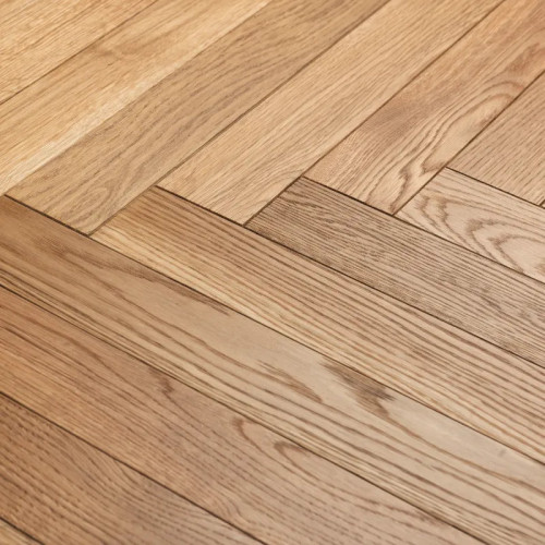 Parquet contrecollé Chêne Premier Bâton Rompu - 11 x 150 x 665 mm - verni ou huilé