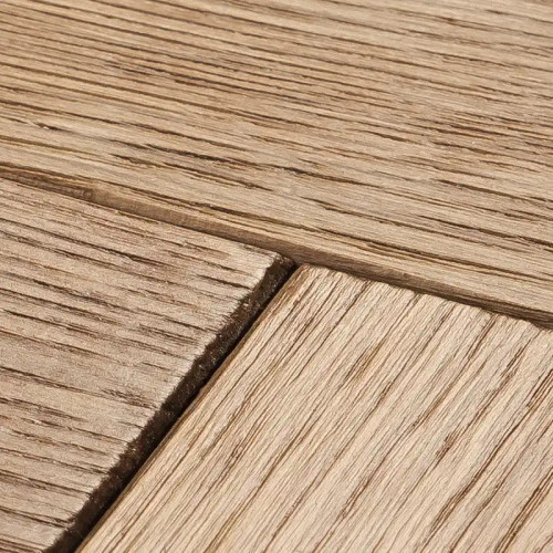 Parquet contrecollé Chêne Premier Bâton Rompu - 13 x 100 x 500 mm - verni ou huilé