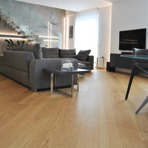 Parquet massif Chêne Premier - 14 x 110 mm - verni mat - Colmar