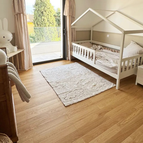 Parquet contrecollé Chêne Premier - 16 x 90 mm - brut