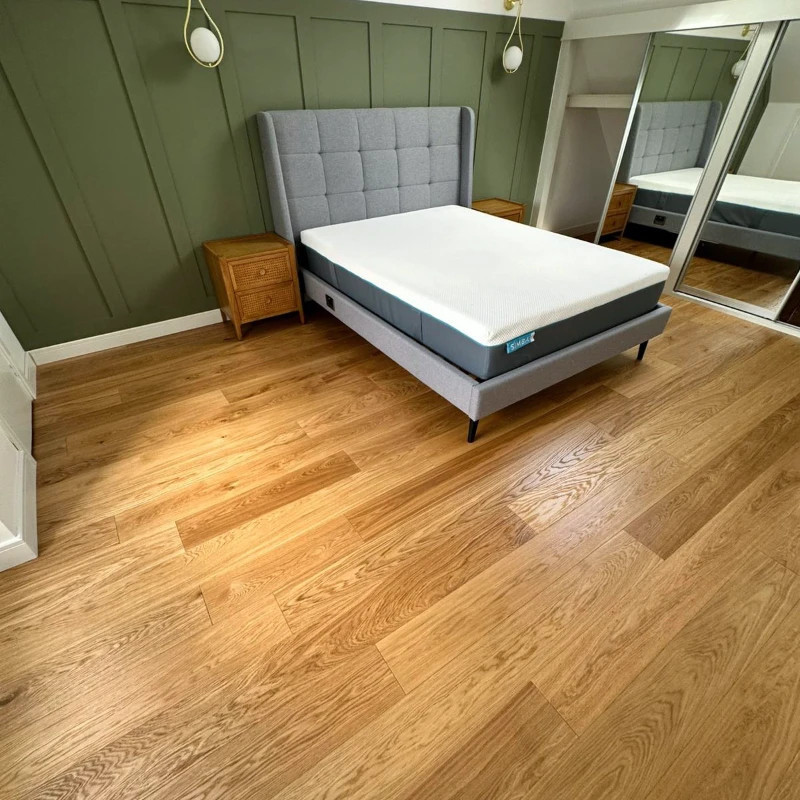 Chêne Premier 14 x 194 x 1830/2230 mm brossé verni/huilé - nouvelle référence | Floorz™