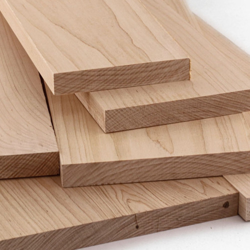 Parquet massif planchette Hêtre Premier - 10 x 50 x 250 mm - brut