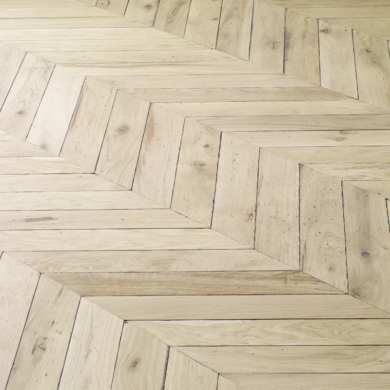 Chêne Point Hongrie 15x90x500 mm verni incolore - dès 140 €/m² HT - livraison express | Floorz™