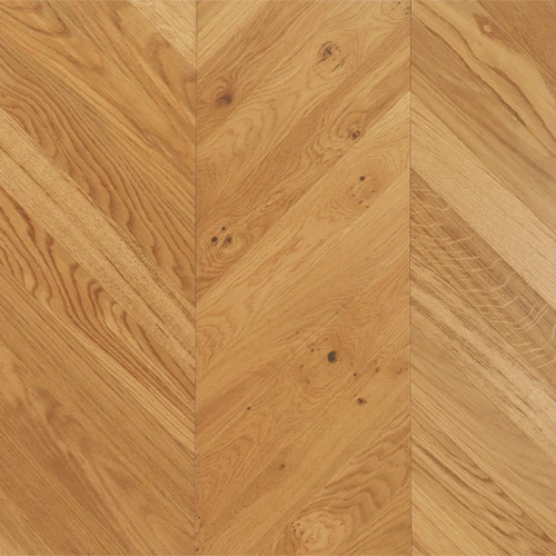 Parquet contrecollé Chêne Premier Village Point Hongrie - 12 x 90 x 600 mm - teinté verni mat - Haguenau