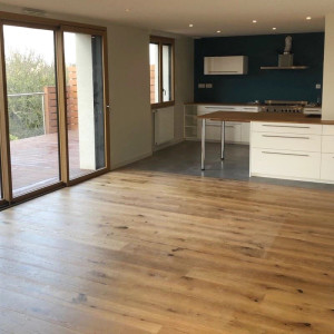 Parquet contrecollé en chêne huilé en Chêne CA Campagne Europe