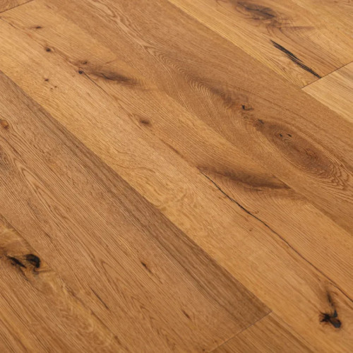 Parquet contrecollé Chêne Rustique - 10 x 150 x 1900 mm - huilé UV - Nice
