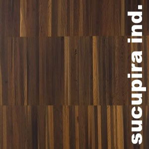 Parquet industriel sur chants en Sucupira, Châtaignier du Brésil