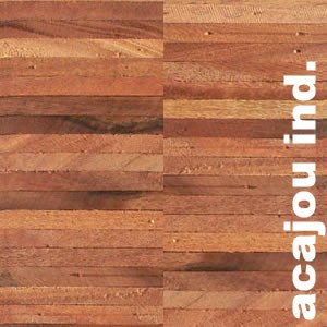 Parquet industriel sur chants en Acajou