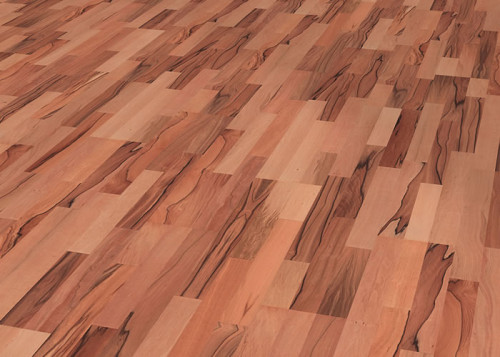 Parquet industriel Pommier- 23 x 23 x 240 mm - motif sur chants