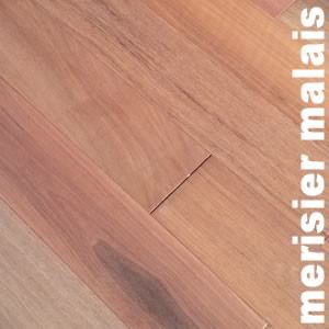 Parquet massif Nyatoh Bitis - 15 x 90 mm - verni