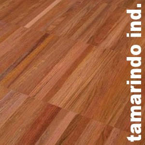 Parquet industriel sur chants en Tamarindo, Palissandre du Brésil