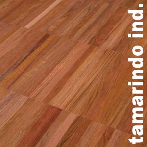 Parquet industriel Tamarindo - 14 x 17 x 210 mm - motif sur chants