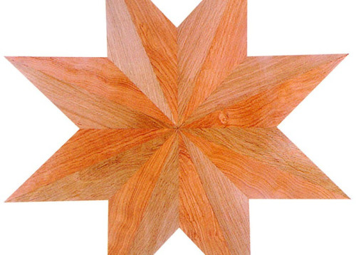 Rosace centre de piece en marqueterie Nabucco 10 mm