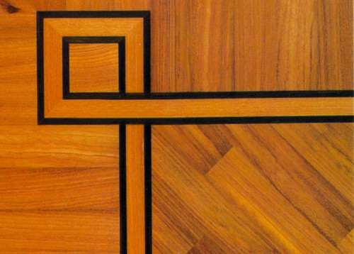 Frise parquet en marqueterie Beethoven 10 mm