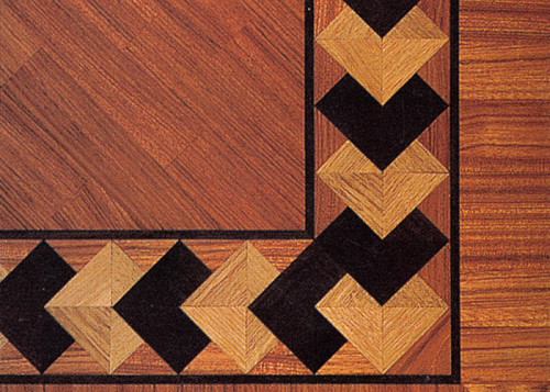 Frise parquet en marqueterie Verdi 10 mm