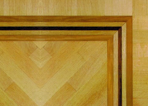 Frise parquet en marqueterie Chopin 14 mm