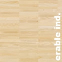 Parquet industriel Erable - 14 x 17 x 210 mm - motif sur chants