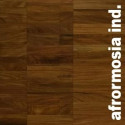Parquet industriel Afrormosia - 14 x 17 x 210 mm - motif sur chants