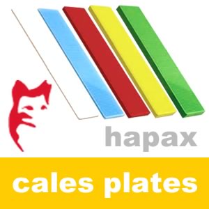 Hapax - Cales plates 3 x 22 x 100 mm