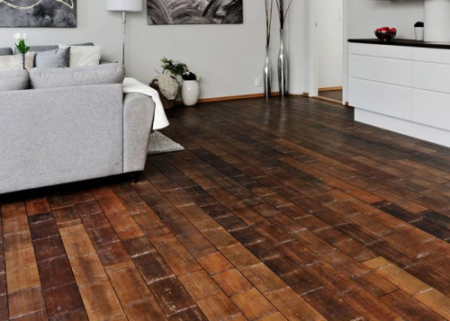 Parquet contrecollé Bambou BambooForest Moso - 15 x 102 x 1100 mm - ciré