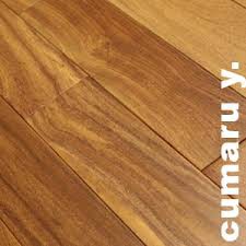 Parquet massif planchette Cumaru Blond - 10 x 60 brut