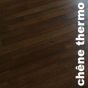 Parquets en bois rétifiés ou fumés en Chêne Thermo-traité