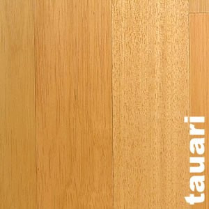 Parquet massif planchette en Tauari