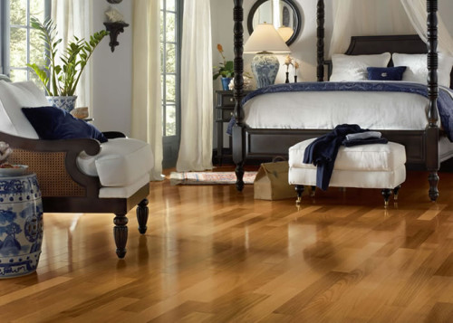 Parquet massif planchette Tauari - 14 x 70 mm - brut - PROMO