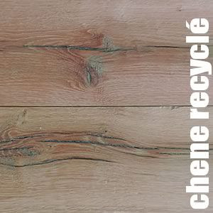 Parquet aspect plancher de wagon en Chêne ancien recyclé