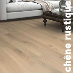 Parquet contrecollé en chêne huilé en Chêne RU Rustique Europe