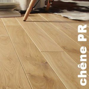 Parquet massif Chêne Premier - 14 x 90 mm - Verni - PRIMO - Verdun