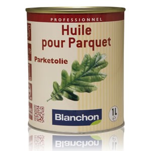 Finition / Entretien des parquets huilés en Blanchon