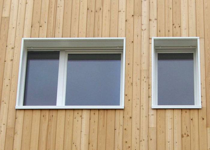 Bardage en Mélèze de Sibérie - 21 x 70 x 4000 mm - claire-voie